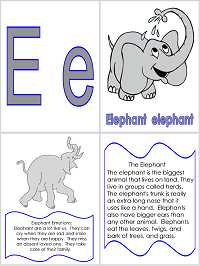 First-School.ws
Elephant Theme Preschool Lesson Plan Printable Activities