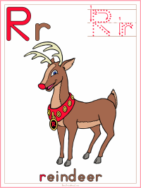 Alphabet Letter R Reindeer Preschool Lesson Plan Printable Activities and Worksheets