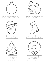 christmas vocabulary words worksheet 2