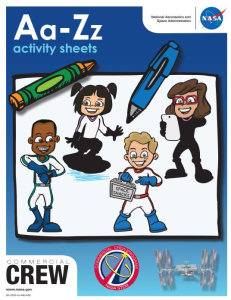 High Flyers Alphabet Activity Book - NASA