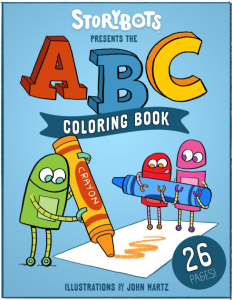 ABC Coloring Book by Storybots