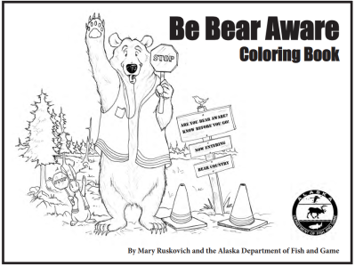 Be Bear Aware Safety Coloring Book