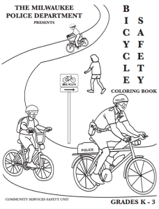 Bicycle Safety Coloring Book