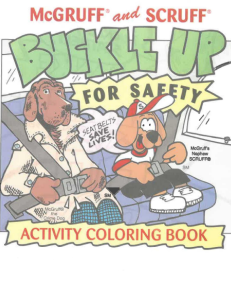 Traffic and Transport Safety Coloring Books