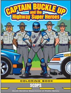 Captain Buckle up Coloring Book