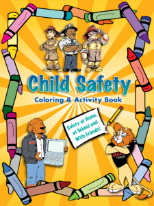 Child Safety Coloring Book