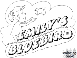 Emily's Bluebird Coloring Book