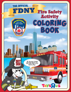 Fire Safety and Prevention Coloring Book