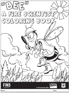 A Fire Scientist Coloring Book