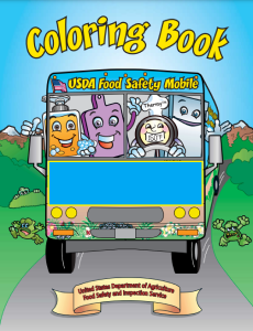 Food Safety Mobile Coloring Book