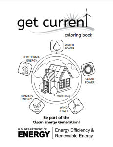 Get Current - Clean Energy Coloring Book