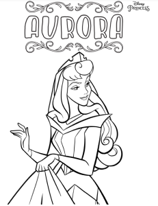 Disney Princesses Coloring Book