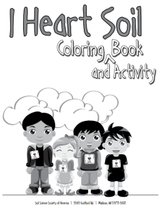 I Heart Soil Coloring and Activity Book