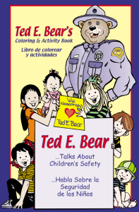  Ted E. Bear Transport Safety Coloring Book