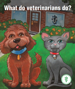 what do veterinarians do coloring book