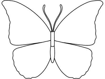 butterfly coloring pages