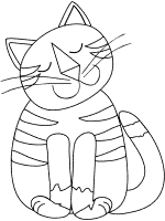 cat coloring pages