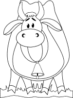 cow coloring pages