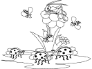 insects coloring page