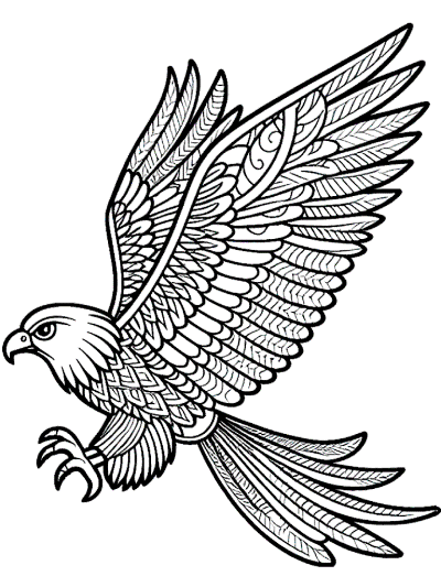 kite coloring page