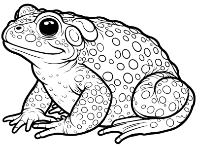 toad coloring page