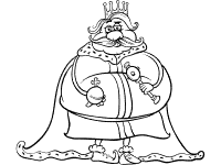  king coloring page