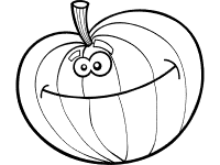 pumpkin coloring page