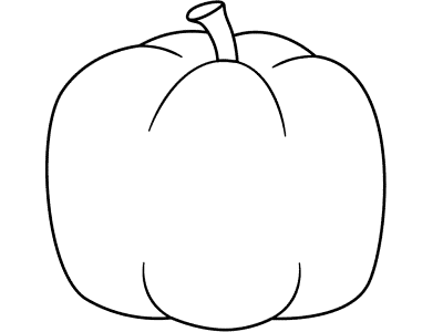 pumpkin coloring page