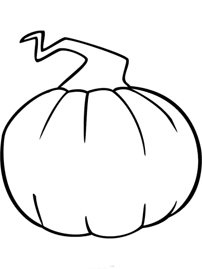 pumpkin coloring page