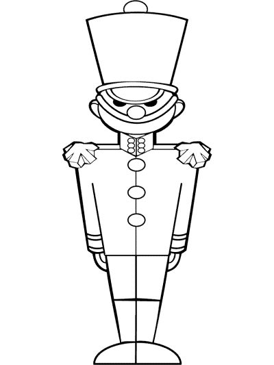 tin soldier toy coloring page