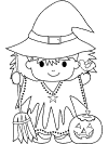 witches coloring pages