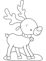 Reindeers Coloring Pages and Printable Activities · Caribou