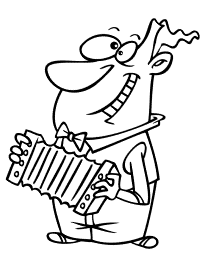 Wind Musical Instruments Coloring Pages · Aerophones