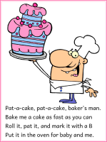 pat-a-cake activities