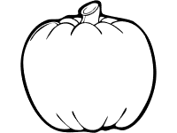 decorate the pupkin for a jack-o-lantern or mask coloring page