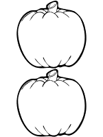 pumpkin medium pattern coloring page