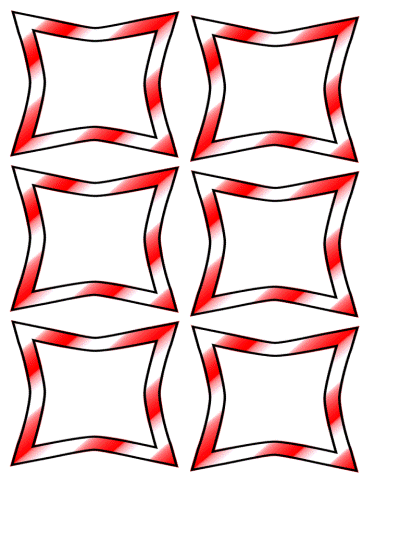 candy cane pattern small