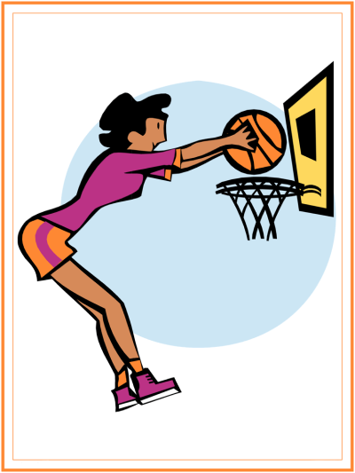 basketball coloring page