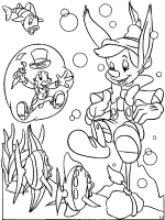 pinocchio coloring page 10