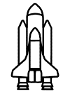 outer space coloring pages