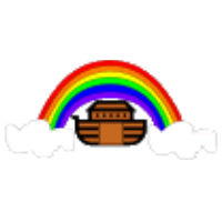 Noah S Ark And Rainbow Craft Bible Preschool Lesson Plan Printable Activities Genesis 9 8 17