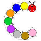 centipede colors and circles craft