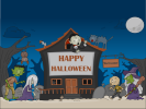 Halloweeen characters online jigsaw puzzle