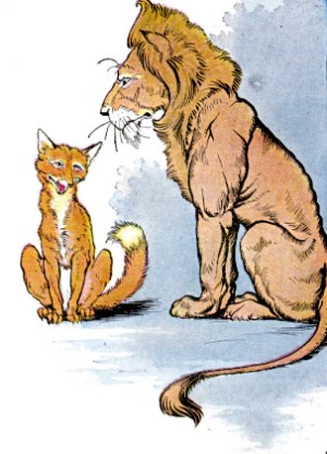 Aesop's Fable: The Fox and the Lion · Preschool Printable Activities and Crafts