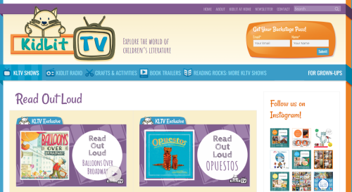 KidLit.TV Picture Book Read Out Loud