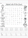 letter word search and handwriting