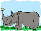 rhinoceros or rhino, safari animal activities and crafts